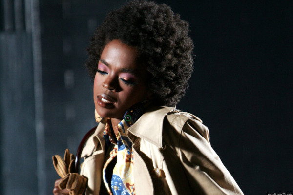 Lauryn Hill during Lauryn Hill Video Shoot at Meatpacking District in New York City, New York, United States. (Photo by James Devaney/WireImage)