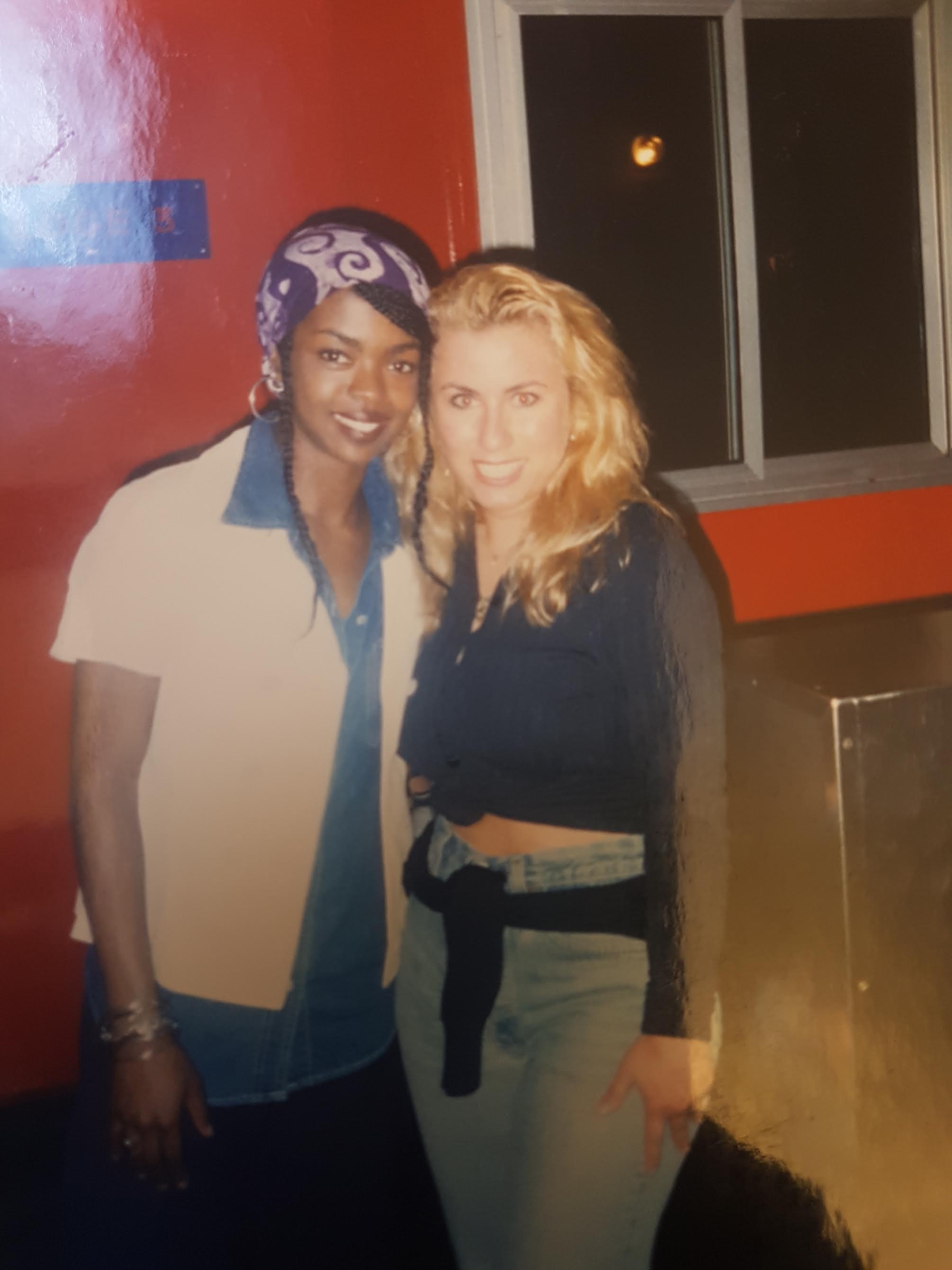 Lauryn Hill et Valérie Atlan, 1996
