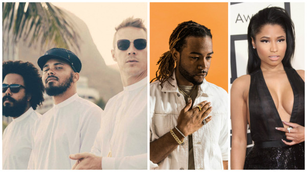 Major Lazer Nicki Minaj PARTYNEXTDOOR Clique.tv