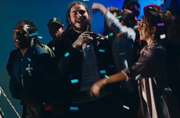 Post Malone dans le clip Congratulations