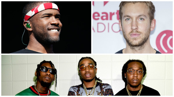 Frank Ocean avec Calvin Harris et Migos