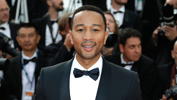 John Legend arrives for the opening ceremony and the screening of the film La Tete Haute (Standing Tall) at the 68th international film festival, Cannes, southern France, Wednesday, May 13, 2015.