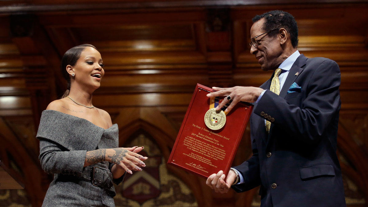 Rihanna à Harvard