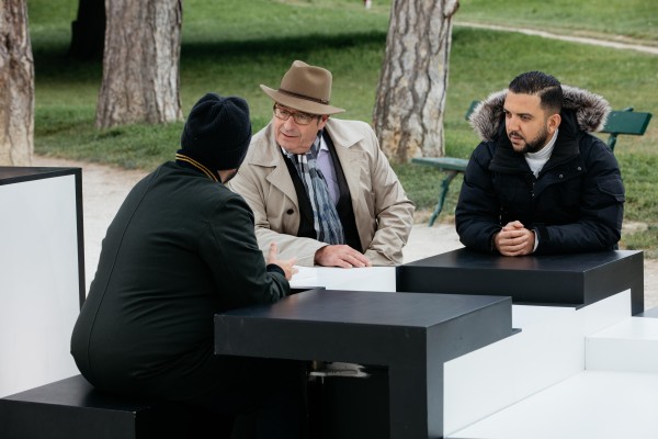 Pascal Picq et Jhon Rachid ©FIFOU