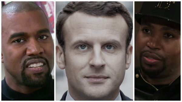Macron Kanye Rohff
