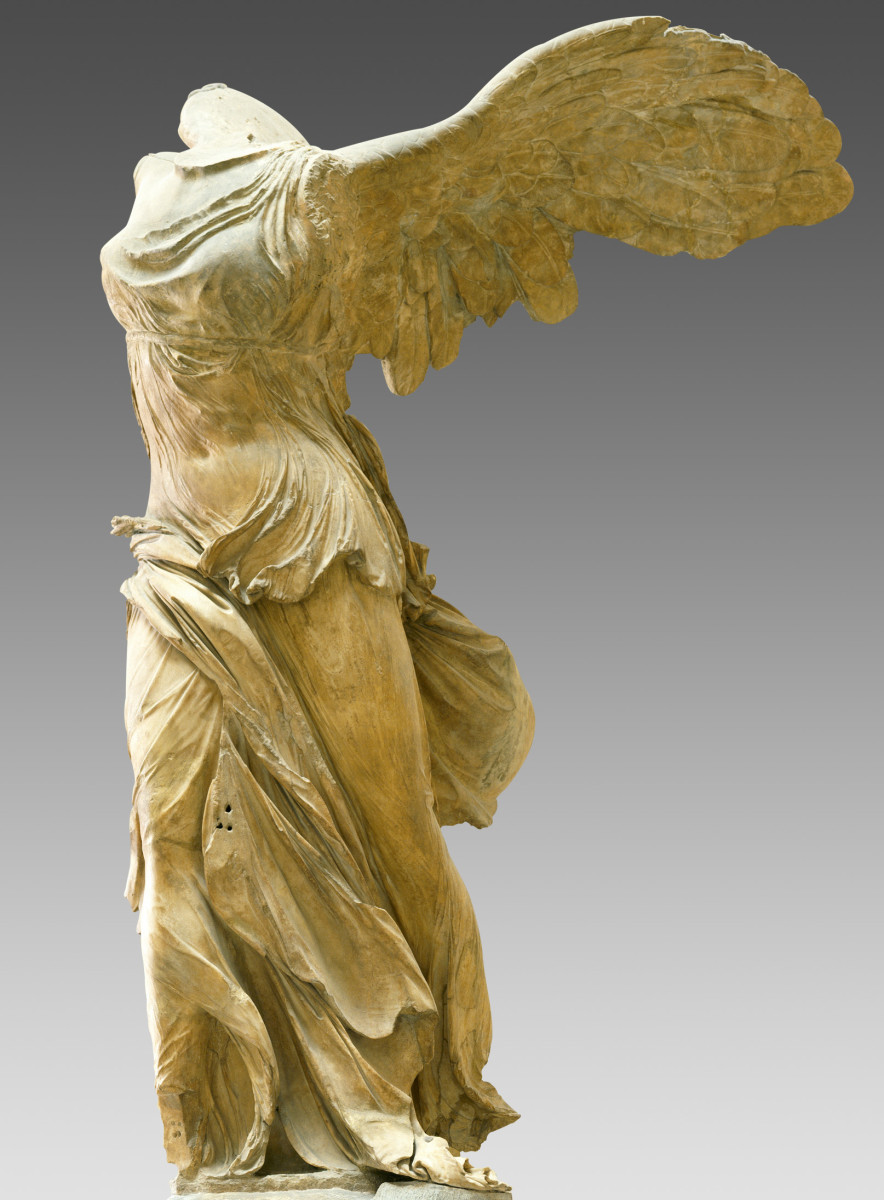 La Victoire de Samothrace, exposée au Musée du Louvre