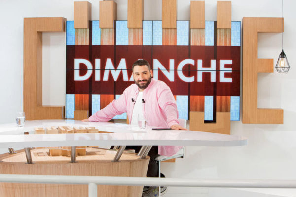 Mouloud Achour, présentateur de l'émission