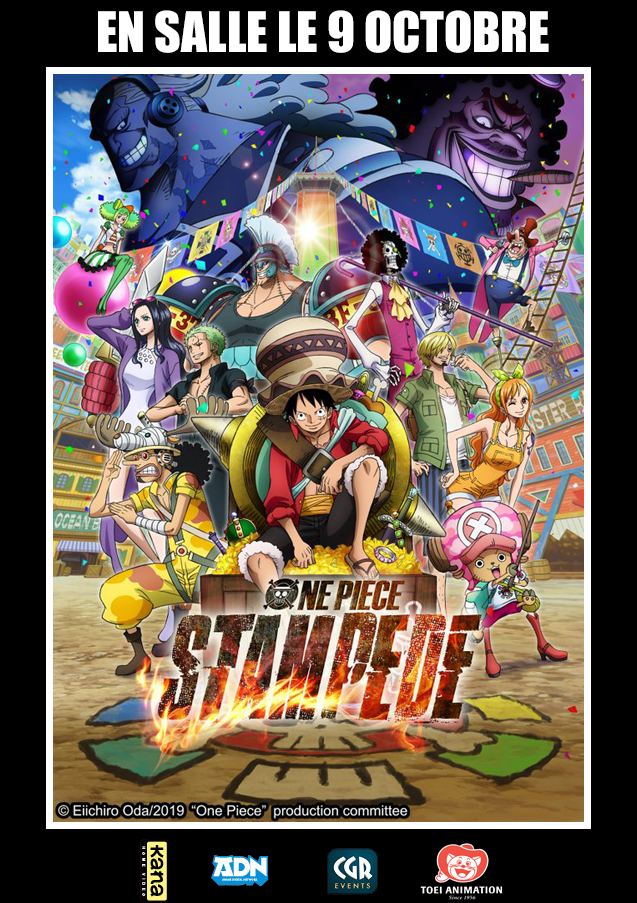 Résultat de recherche d'images pour "one piece stampede 9 octobre"